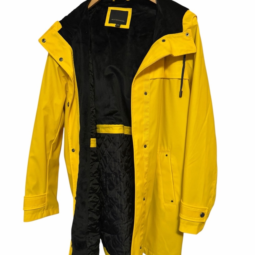 Weatherproof Women's Yellow Utility Jacket - Casual Chic - Size XL - Picture 3 of 4